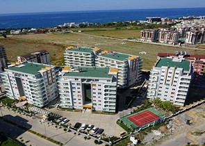 Двухкомнатная квартира в комплексе 5* в Авсалларе