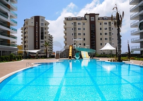 Двухкомнатная квартира в комплексе 5* в Авсалларе