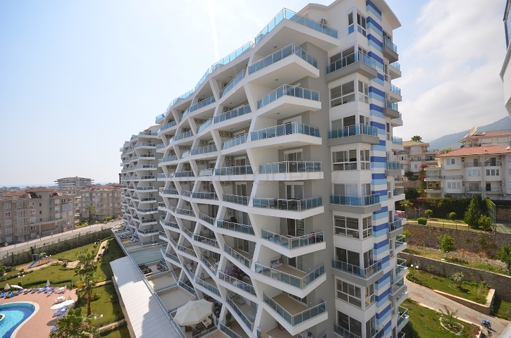 Апартаменты 2+1 в элитном комплексе в Джикджилли