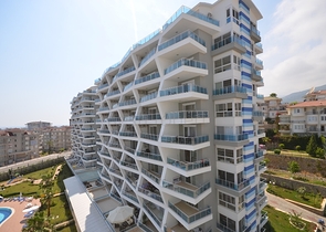 Апартаменты 2+1 в элитном комплексе в Джикджилли