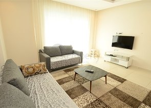 Светлые апартаменты 2+1 в Махмутларе 