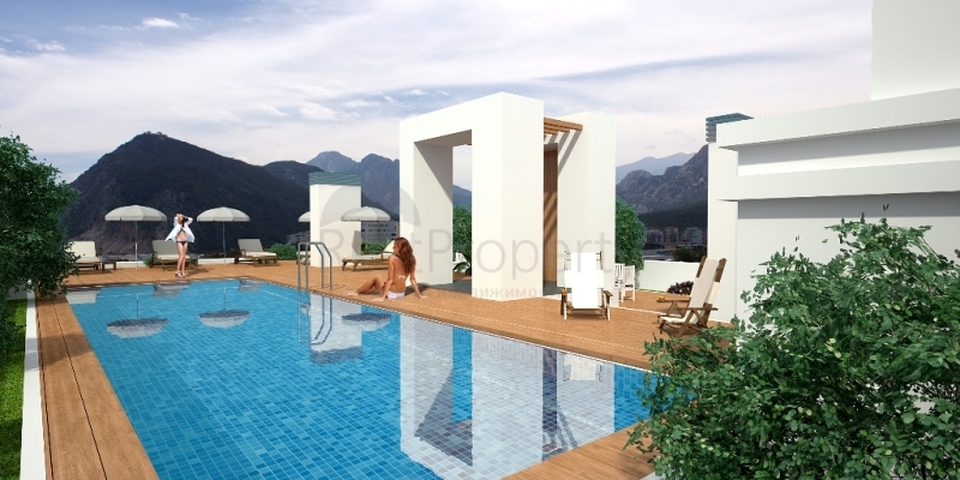 Готовый проект всего 250 метрах до моря в Анталии 