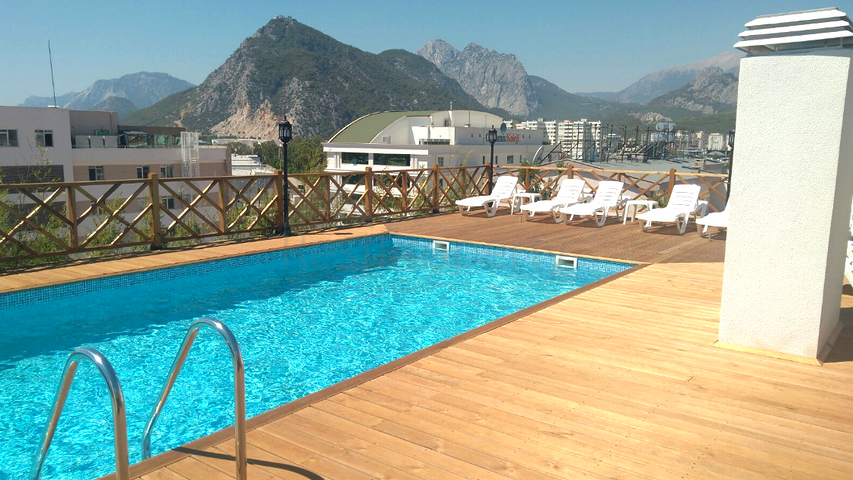 Готовый проект всего 250 метрах до моря в Анталии 