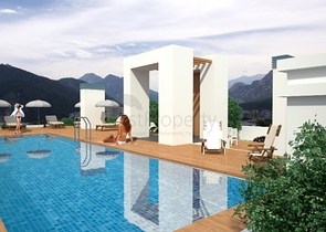 Готовый проект всего 250 метрах до моря в Анталии 