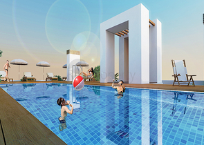 Готовый проект всего 250 метрах до моря в Анталии 