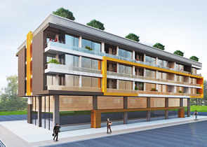 Готовый проект всего 250 метрах до моря в Анталии 