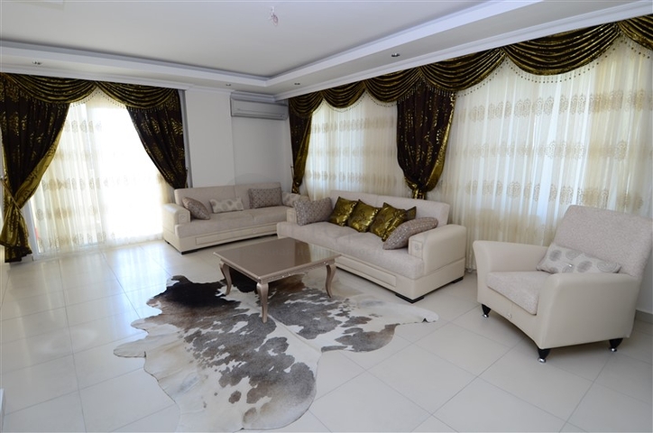 Апартаменты 3+1 в пятизвездочном комплексе в Авсалларе