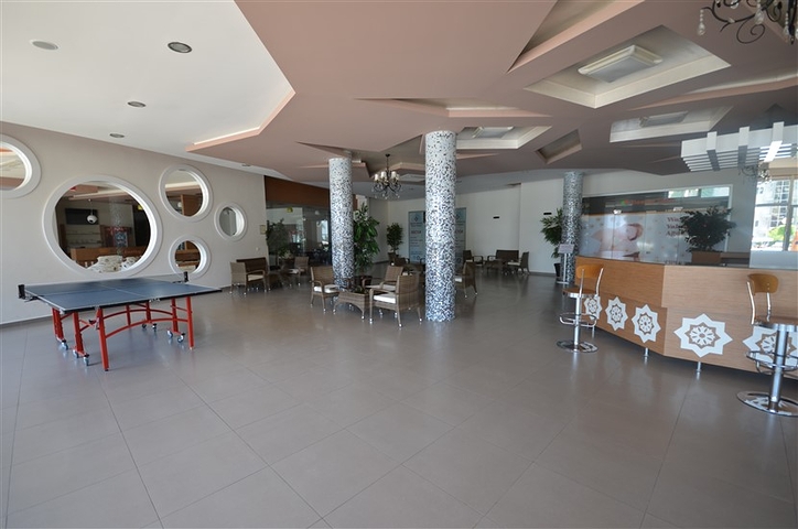 Апартаменты 3+1 в пятизвездочном комплексе в Авсалларе