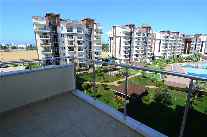 Апартаменты 3+1 в пятизвездочном комплексе в Авсалларе