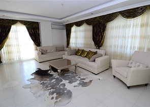 Апартаменты 3+1 в пятизвездочном комплексе в Авсалларе