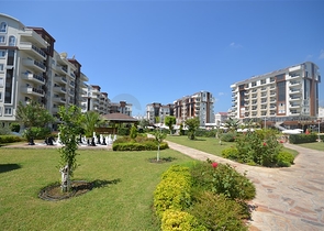 Апартаменты 3+1 в пятизвездочном комплексе в Авсалларе