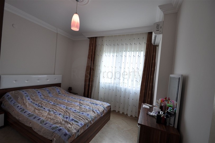 Просторная квартира 2+1 в шикарном комплексе в Махмутларе