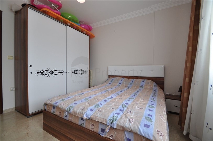 Просторная квартира 2+1 в шикарном комплексе в Махмутларе