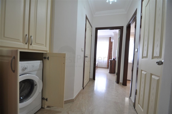 Просторная квартира 2+1 в шикарном комплексе в Махмутларе