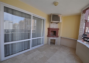 Просторная квартира 2+1 в шикарном комплексе в Махмутларе