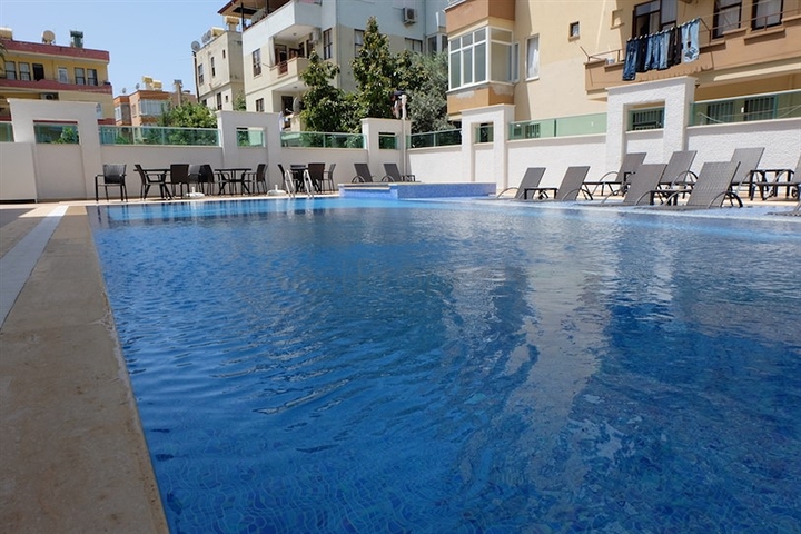 Апартаменты 1+1 в центре курортной жизни в Аланье