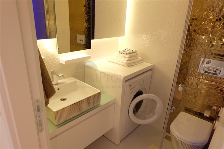 Апартаменты 1+1 в центре курортной жизни в Аланье