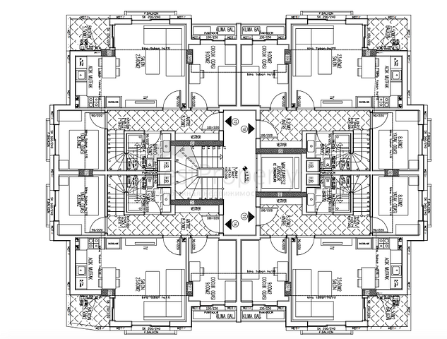 Готовый качественный проект с газовым отоплением в Анталии