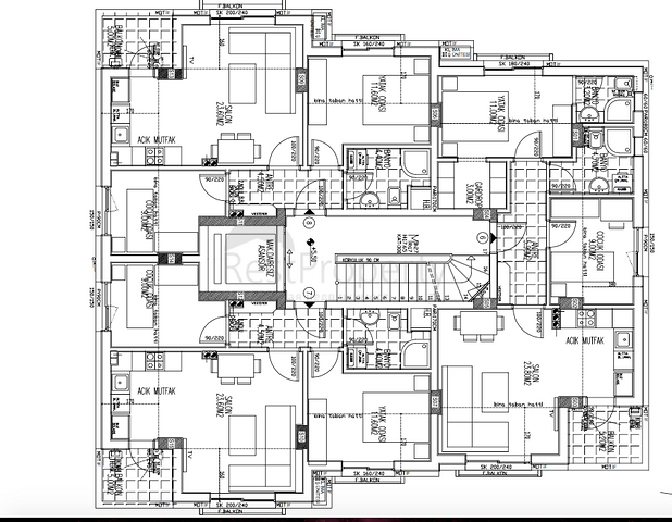 Готовый качественный проект с газовым отоплением в Анталии