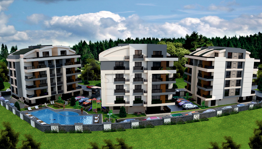 Готовый качественный проект с газовым отоплением в Анталии