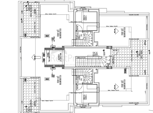 Готовый качественный проект с газовым отоплением в Анталии