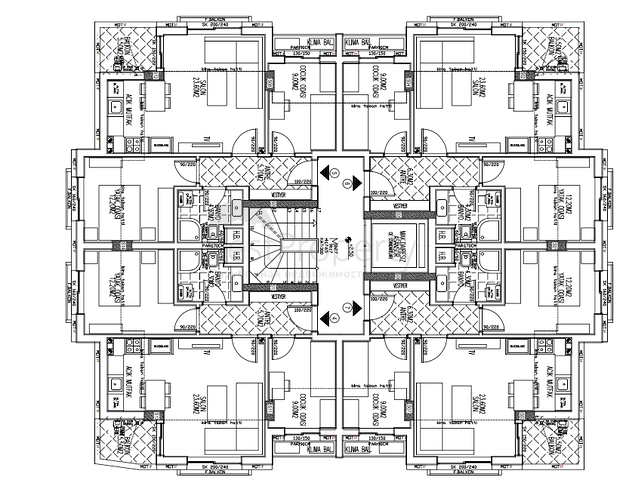 Готовый качественный проект с газовым отоплением в Анталии