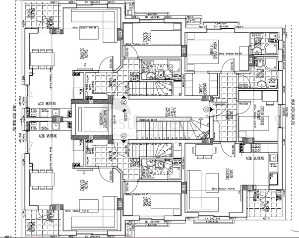 Готовый качественный проект с газовым отоплением в Анталии