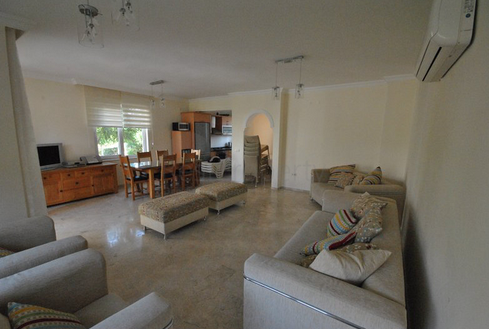 Меблированная вилла 3+1 в Кемере в 500 м до моря