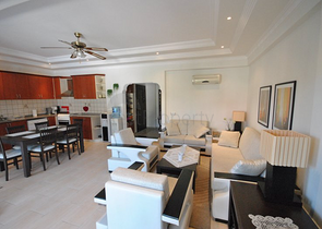 Квартира 3+1 с мебелью в Чамьюва Кемере 900 м до моря