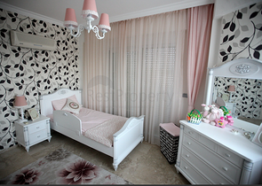 Вилла 4+1 с мебелью в центре Белека в 500 м от гольф полей