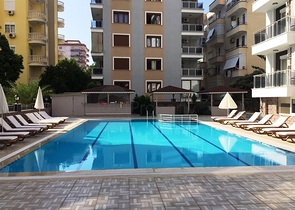 Двухкомнатная квартира в Махмутларе