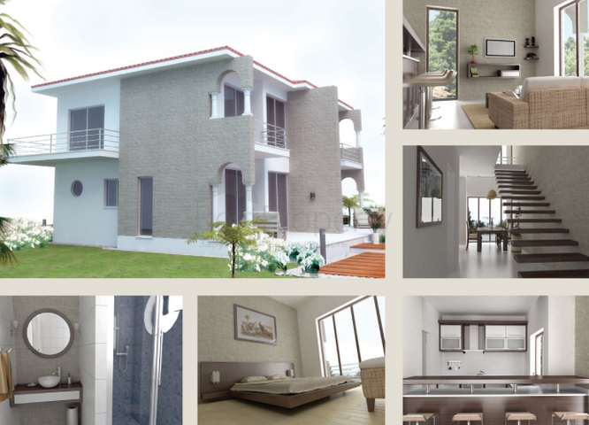 Элитный проект вилл в Бейджике Кемере