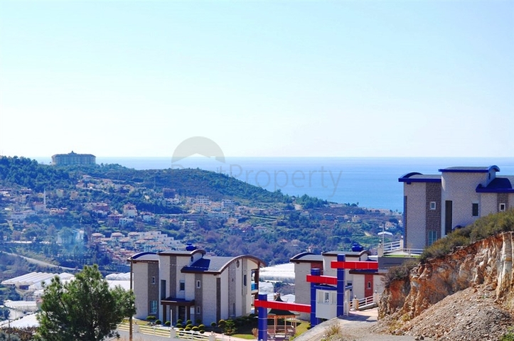 Роскошная вилла с видом на море и на горы в Каргыджаке