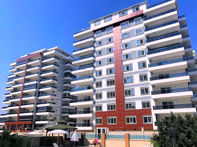 Новый готовый комплекс квартир в Махмутларе