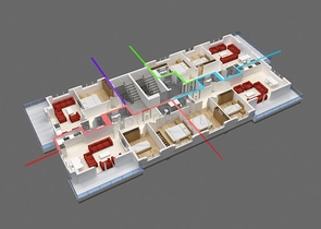 Новый готовый комплекс квартир в Махмутларе