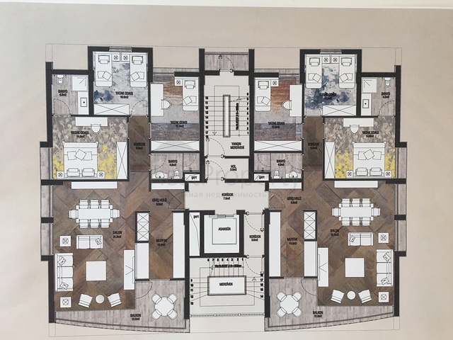 Уникальный проект на первой береговой линии в Анталии