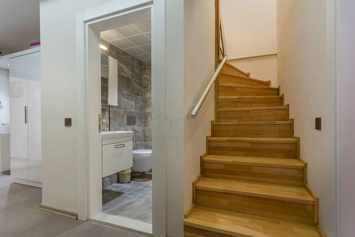 Меблированный пентхаус 2+1 с видом на горы в Анталии