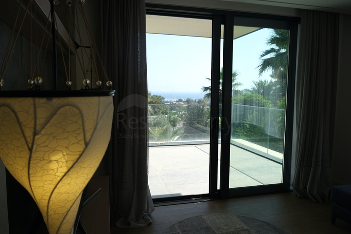 Проект элитных вилл с видом на старинную крепость и море в центре Бодрума