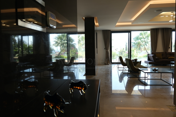 Проект элитных вилл с видом на старинную крепость и море в центре Бодрума