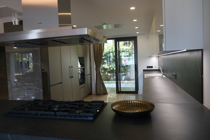 Проект элитных вилл с видом на старинную крепость и море в центре Бодрума