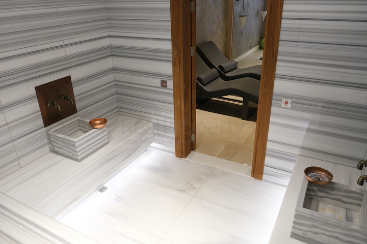 Проект элитных вилл с видом на старинную крепость и море в центре Бодрума