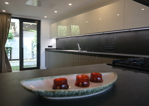 Проект элитных вилл с видом на старинную крепость и море в центре Бодрума