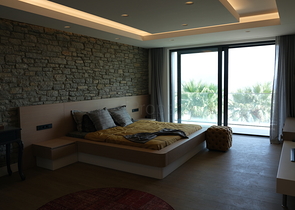 Проект элитных вилл с видом на старинную крепость и море в центре Бодрума