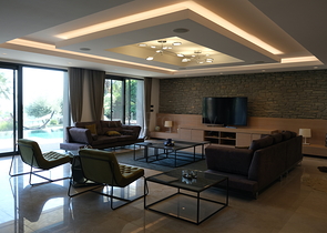 Проект элитных вилл с видом на старинную крепость и море в центре Бодрума