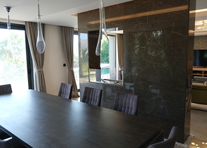 Проект элитных вилл с видом на старинную крепость и море в центре Бодрума