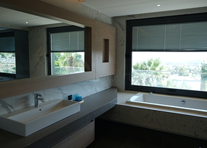 Проект элитных вилл с видом на старинную крепость и море в центре Бодрума