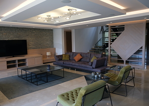 Проект элитных вилл с видом на старинную крепость и море в центре Бодрума