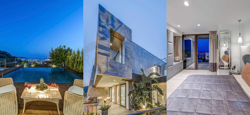 Виллы и пентхаусы с видом на крепость Бодрума