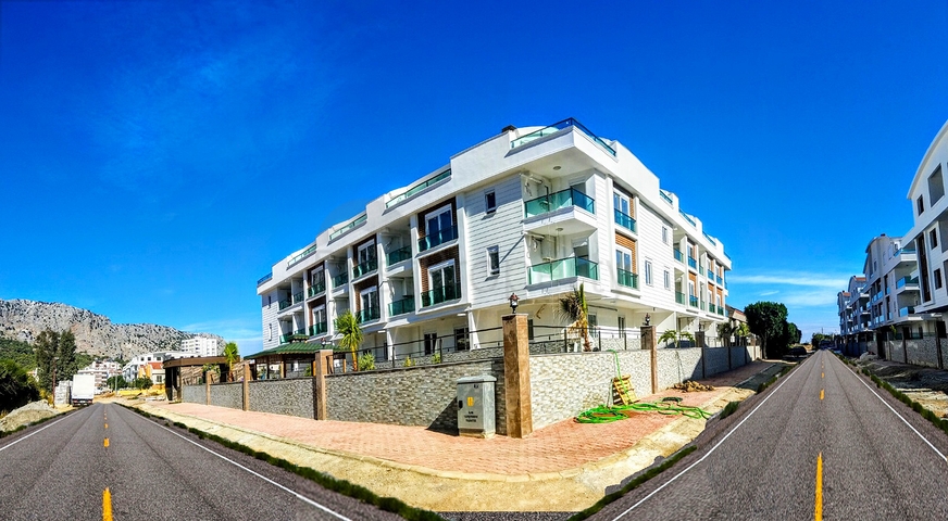 Готовый проект с видом на горы в Коньяалты Анталья