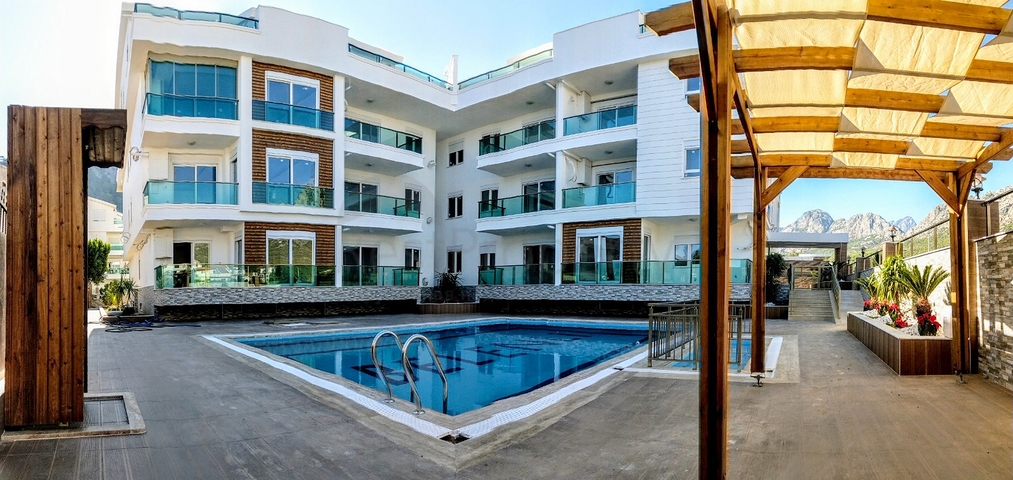 Готовый проект с видом на горы в Коньяалты Анталья